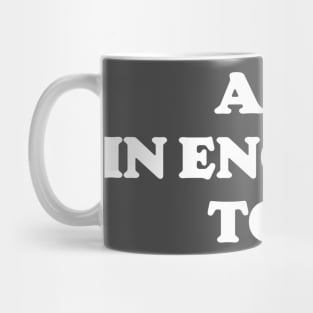 And In English, Too! Funny Big Lebowski Mug